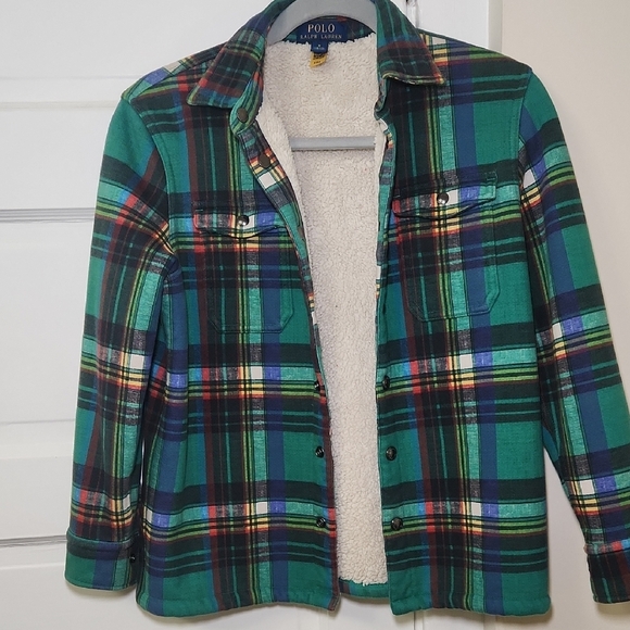 Polo by Ralph Lauren Kids Green Plaid Jacket - Picture 4 of 4
